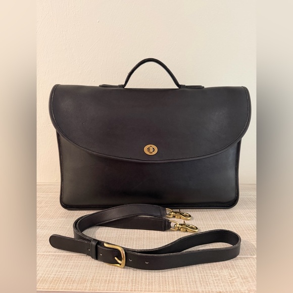 Coach Other - Vintage Coach Lexington Briefcase style223 - Made in USA Glove Tanned Leather